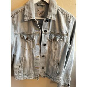 Love Tree denim jacket light blue size small